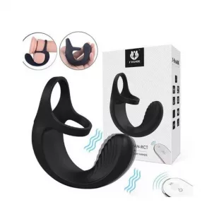 Anillo Vibrador Retardante y Estimulador Prostático Gorman con Control