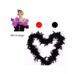 Boa de Plumas (3 Colores)