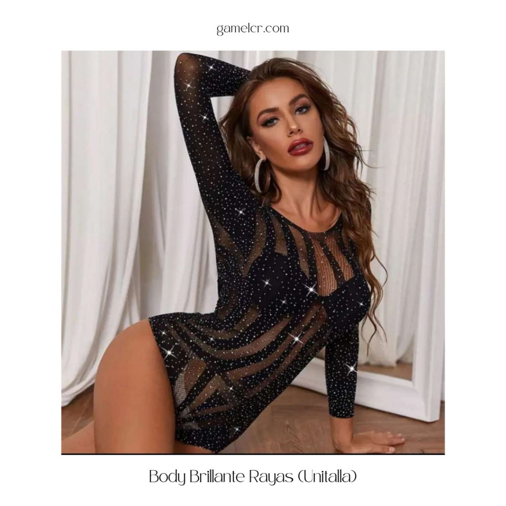 Body Rayas Brillos (Unitalla)