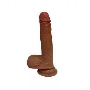 Dildo Kevin con Copa Succión (14cm)