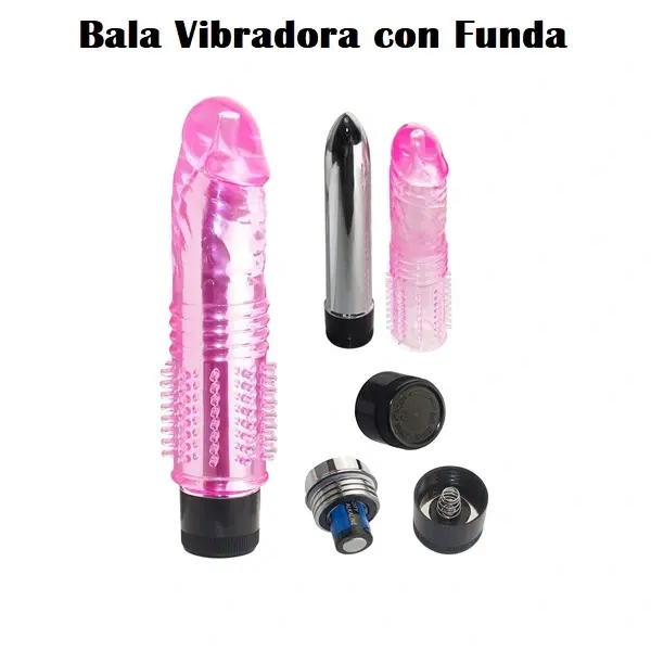 Set Bala y Funda Texturizada