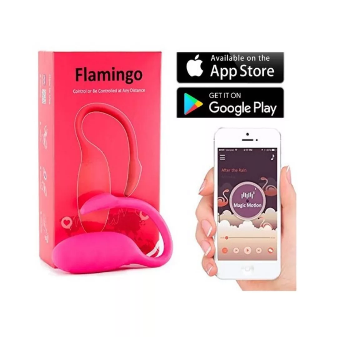Vibrador Punto G y Clitoris Flamingo App