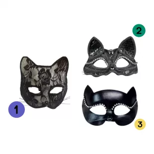 Antifaz Gato (3 Estilos)
