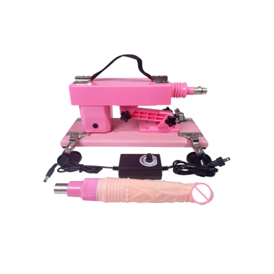 Máquina Sexual Multifunción Con Accesorios Intercambiables