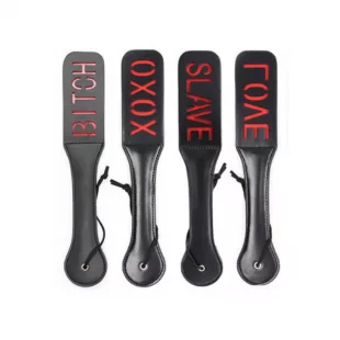 Pádel Paleta Sexual - Cuero Sintético (4 estilos)