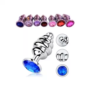 Plug Anal Acero - Caracol