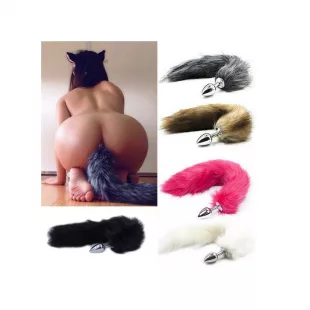 Plug Anal Cola Zorra (5 colores)