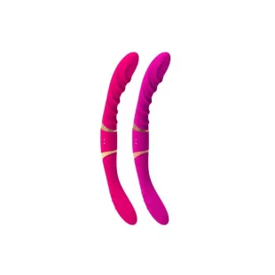 Vibrador Lésbico Doble Vaginal-Anal Tiffany y Brittany