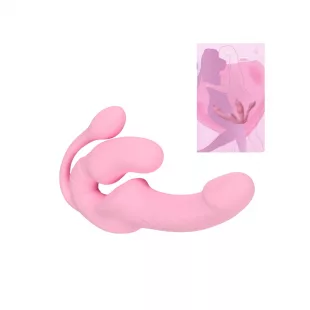 Vibrador Lésbico Vaginal-Anal Nanas con Control