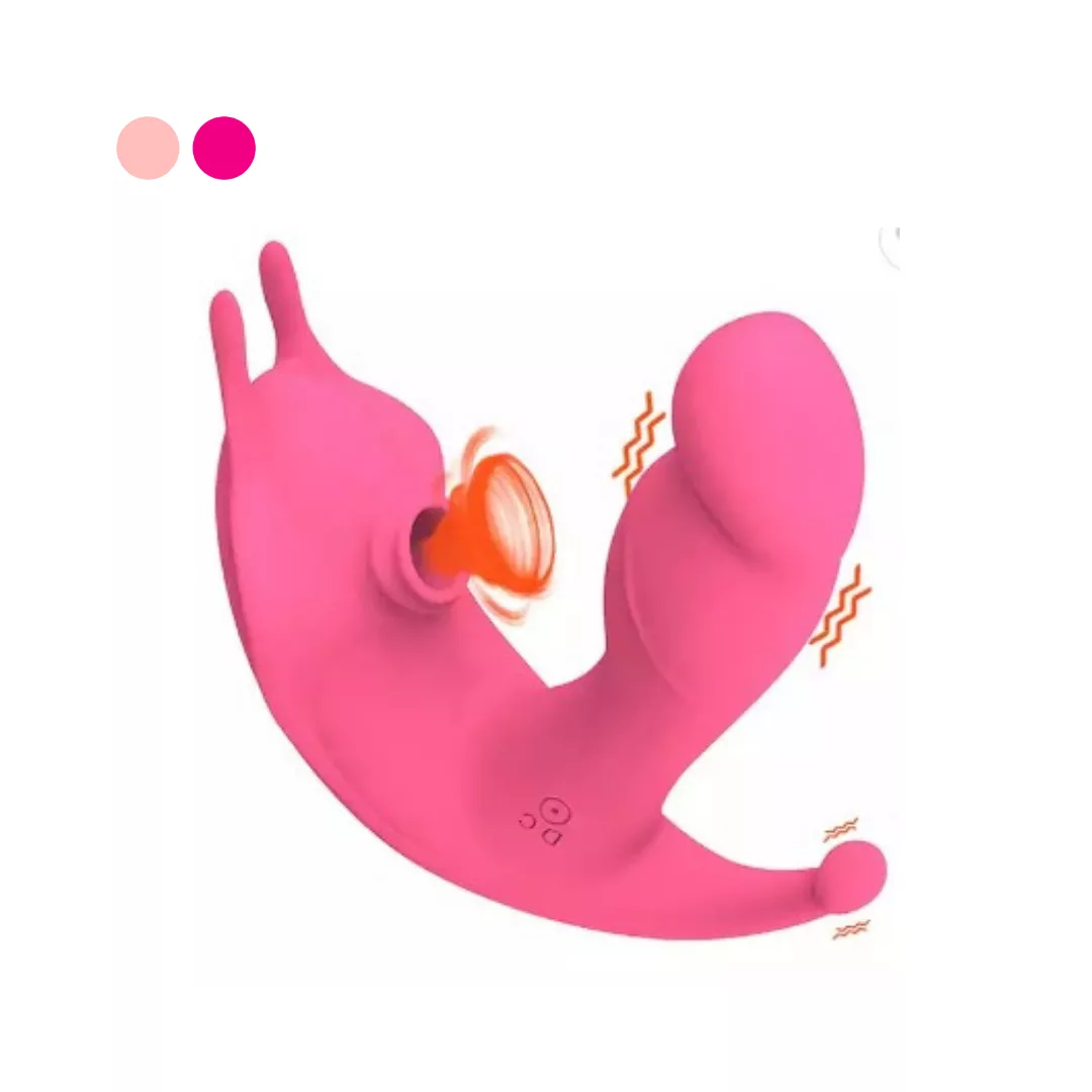 Vibrador y Succionador Olivia