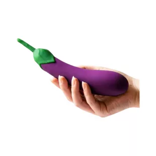 Vibrador Silencioso Berenjena (13cm)