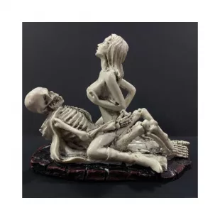 Adorno Esqueleto Erótico - Vaquera