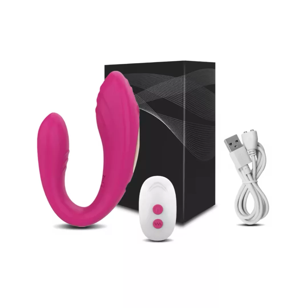 Vibrador Punto G y Clitoris Ribbon con Control
