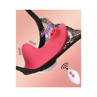 Succionador-Vibrador de Braga Con Imán y Control - Megan