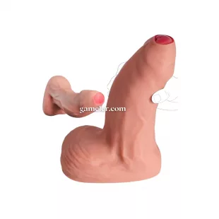 Dildo Tronador con Copa Succión (21cm)
