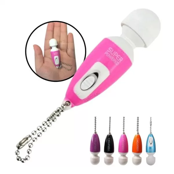 Set de 6 Mini Llaveros Vibradores Hitachi
