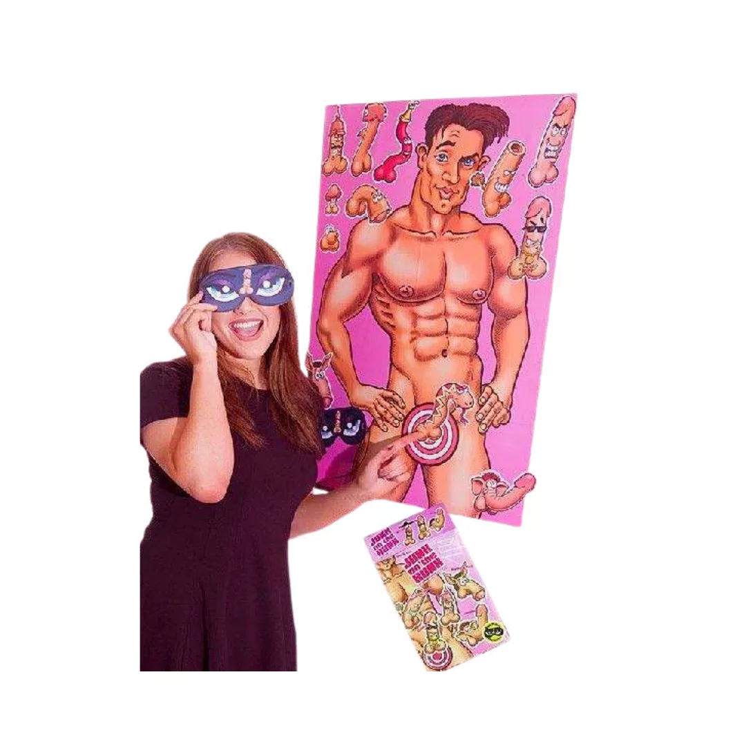 Juego para Fiestas Despedida de Soltera Pega Willy en Billy