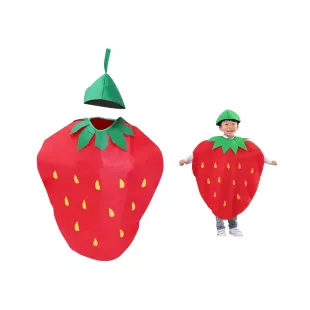 Disfraz Infantil Frutas - Fresa (Unitalla)