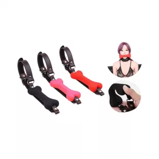 Mordaza Croqueta Silicona (3 colores)