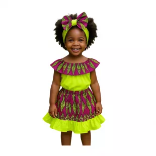 Disfraz Infantil Culturas - Afrodescendiente