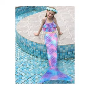 Disfraz Infantil Con Traje de Baño - Sirena