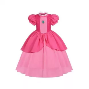 Disfraz Infantil Mario Bros - Princesa Peach