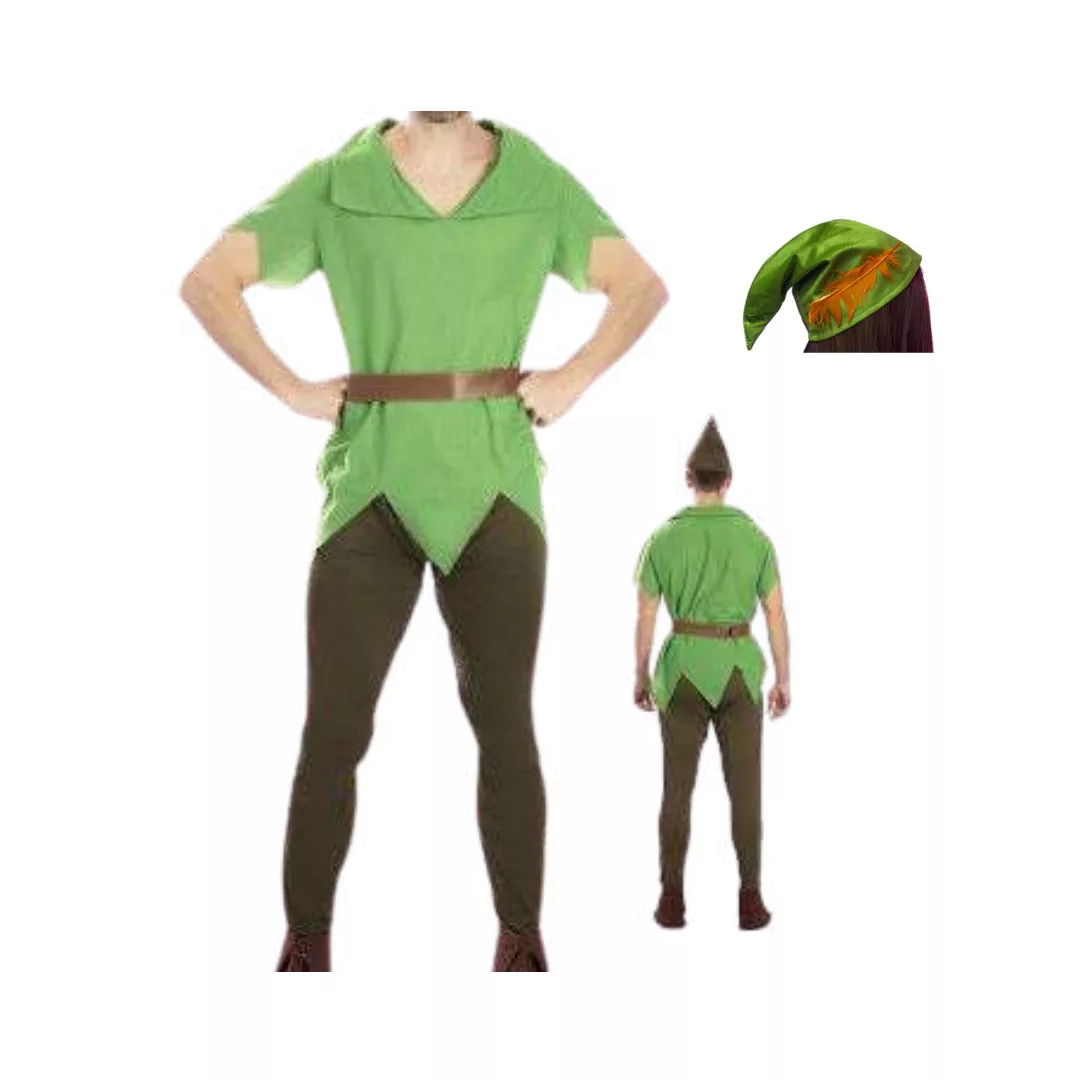 Disfraz Peter Pan - Peter Pan (M,L,XL,2XL)