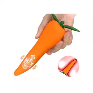 Vibrador Silencioso Zanahoria (15cm)