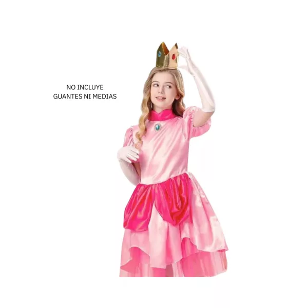 Disfraz Infantil Mario Bros – Princesa Peach