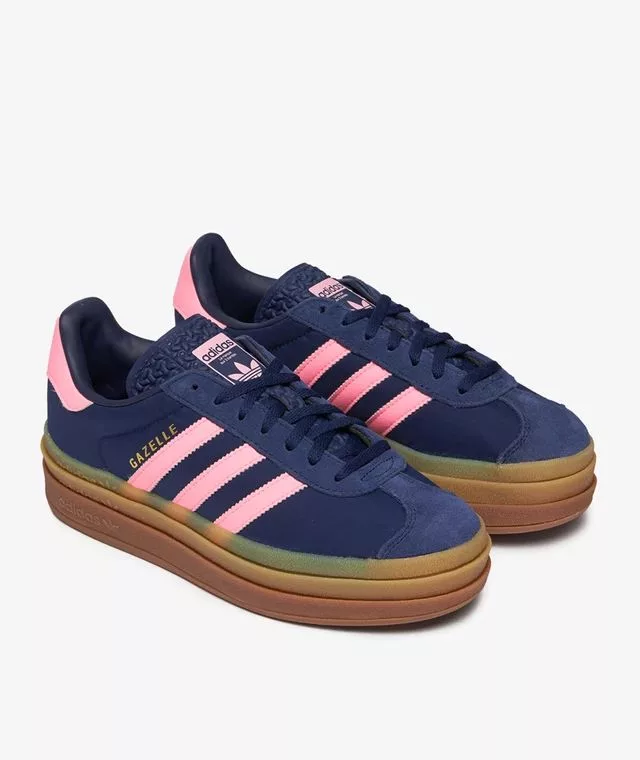 Tenis Gazelle Bold - Dark Blue/Pink Spark ✦ Bajo pedido