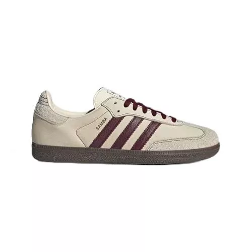 Tenis Samba OG - Wonder White/Maroon ✦ Bajo pedido