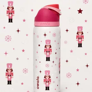 Botella Tipo Owala Cascanueces (24oz, 32oz) ✦ Bajo pedido