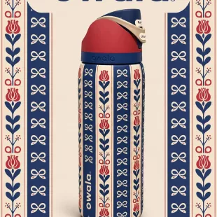 Botella Tipo Owala - Holiday Hygge (24oz, 32oz) ✦ Bajo pedido