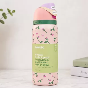 Botella Tipo Owala - Tea Time (24oz, 32oz) ✦ Bajo pedido