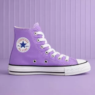 Tenis Chuck Taylor All Star High Top - Morado Claro ✦ Bajo pedido