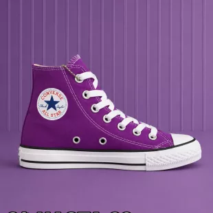 Tenis Chuck Taylor All Star High Top - Morado ✦ Bajo pedido