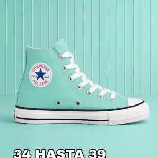 Tenis Chuck Taylor All Star High Top - Menta ✦ Bajo pedido