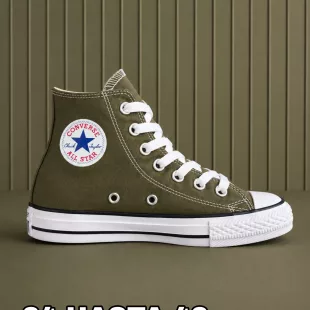 Tenis Chuck Taylor All Star High Top - Verde Olivo ✦ Bajo pedido
