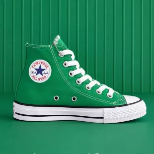 Tenis Chuck Taylor All Star High Top - Verde Brillante ✦ Bajo pedido