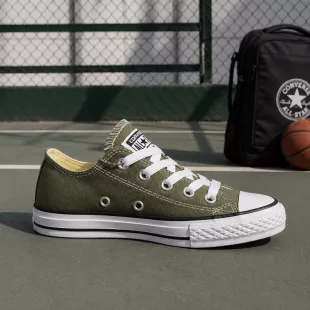Tenis Chuck Taylor All Star Low Top - Verde Olivo ✦ Bajo pedido