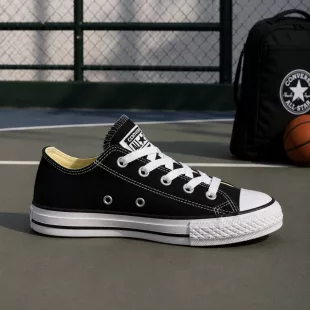 Tenis Chuck Taylor All Star Low Top - Negro ✦ Bajo pedido