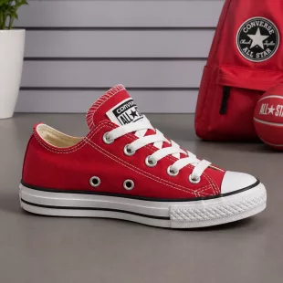 Tenis Chuck Taylor All Star Low Top - Rojo ✦ Bajo pedido