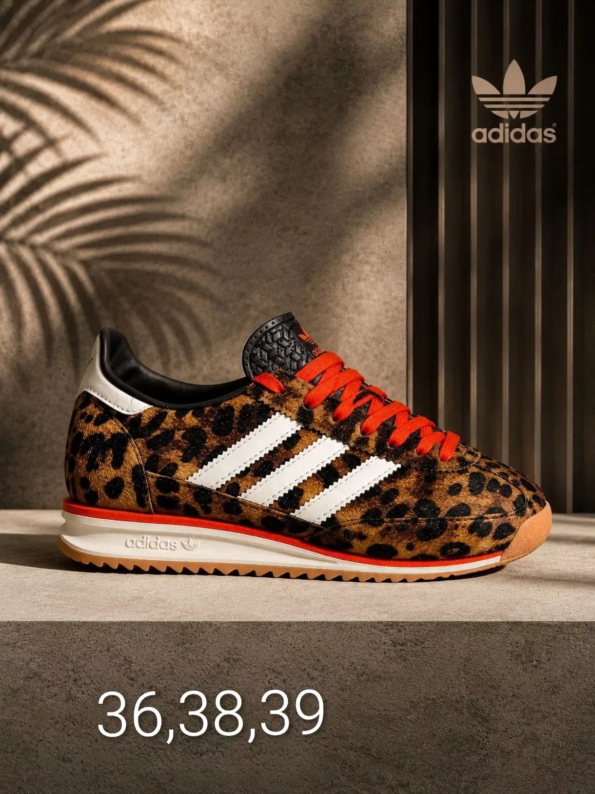 Tenis SL 72 OG Dark Brown/Off White/Semi Impact Orange ✦ Bajo pedido