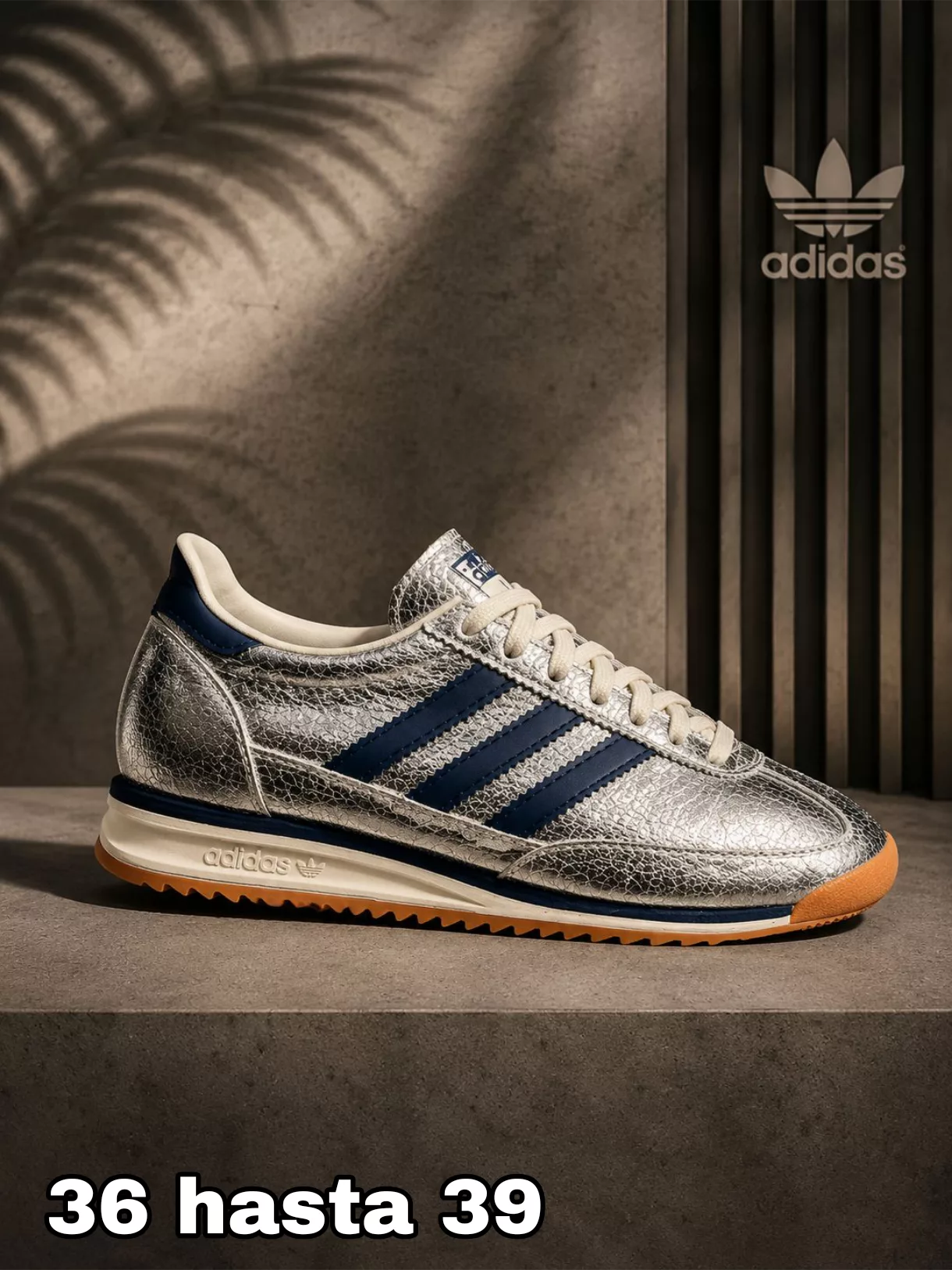 Tenis SL 72 OG Silver ✦ Bajo pedido