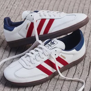 Tenis Samba OG Team Victory Red Night Indigo ✦ Bajo pedido