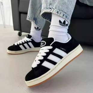 Tenis Adidas Campus Negro/Blanco ✦ Bajo pedido
