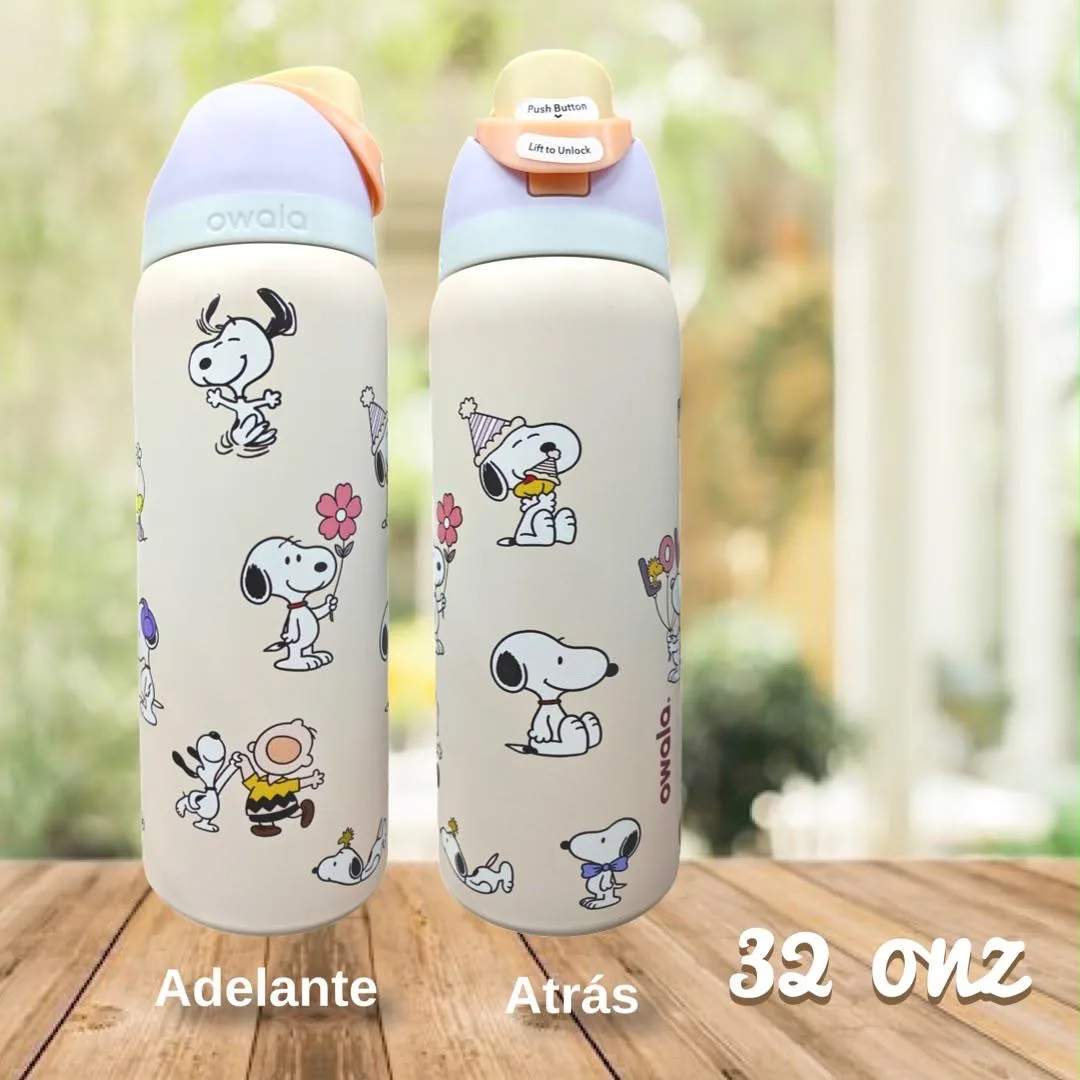 Botella Tipo Owala - Snoopy (24oz, 32oz) ✦ Bajo pedido - Imagen 13