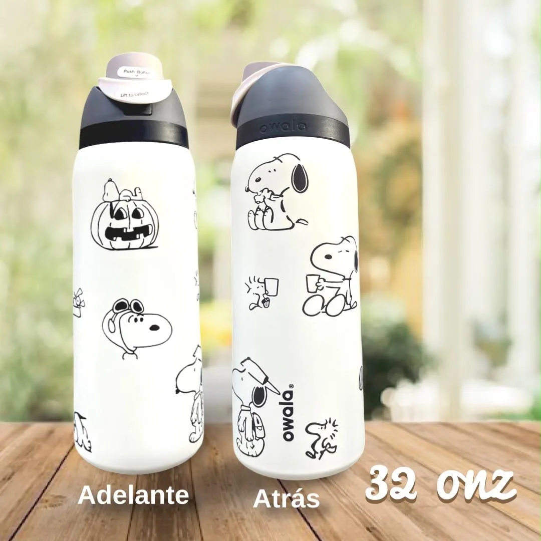 Botella Tipo Owala - Snoopy (24oz, 32oz) ✦ Bajo pedido - Imagen 14