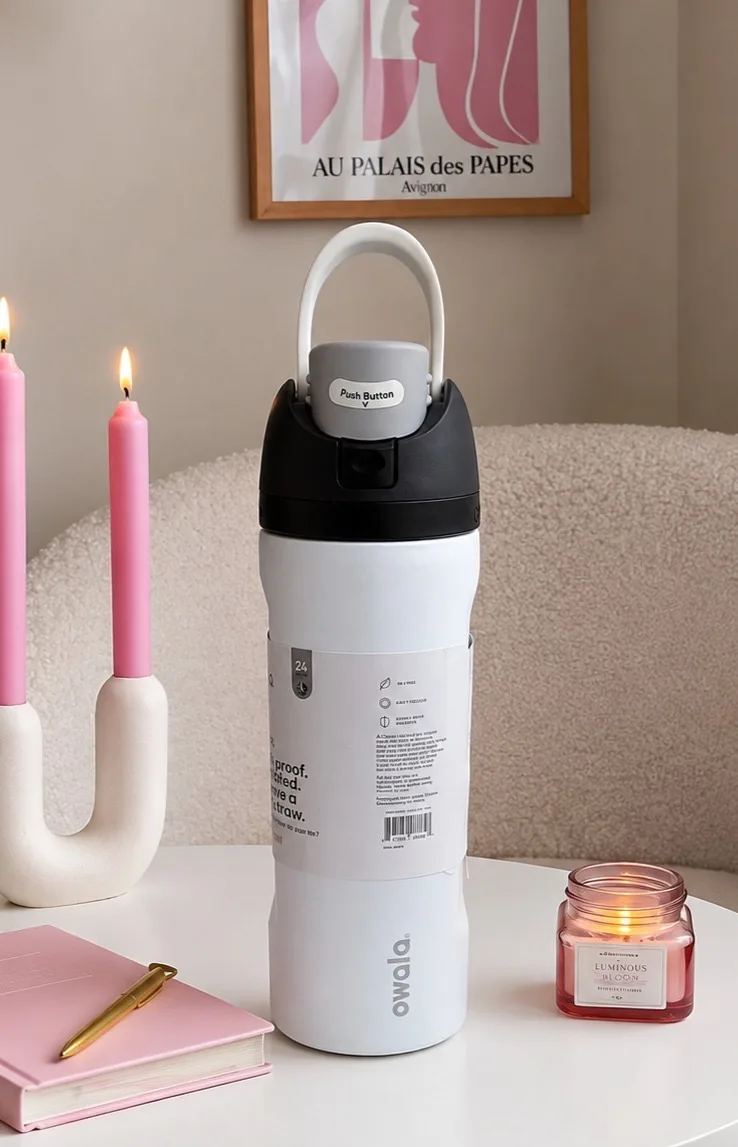 Botella Tipo Owala - Lisa (24oz, 32oz) ✦ Bajo pedido - Imagen 14